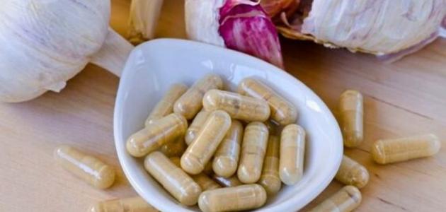 كبسولات الثوم