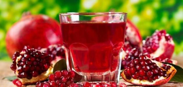 فوائد الرمان على الريق