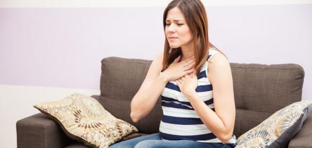 أعراض ارتجاع المريء