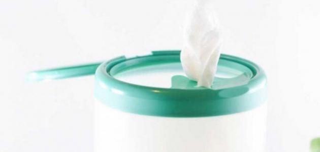 طريقة سهلة لصناعة المناديل المطهرة في المنزل